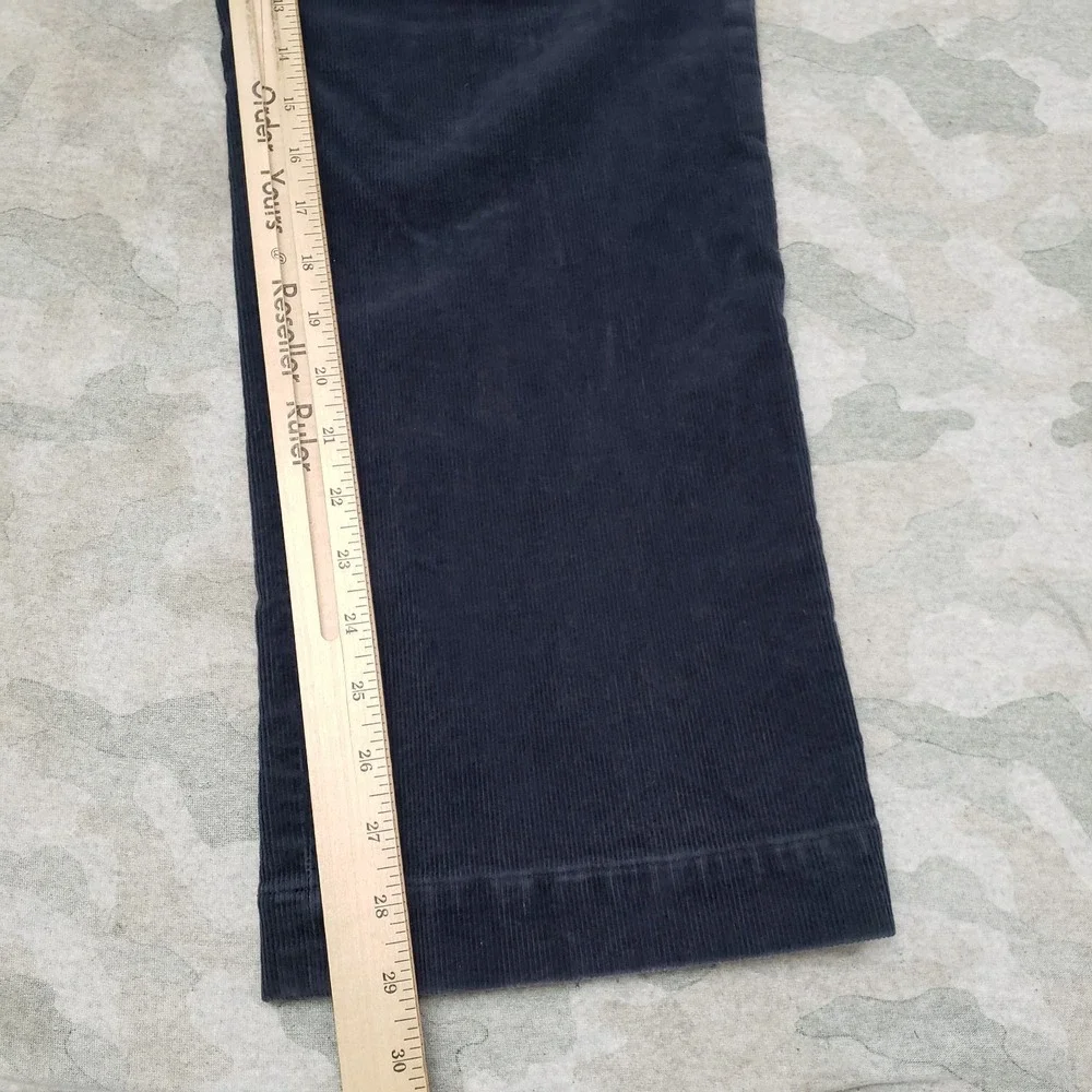Polo Ralph Lauren Pants Mens 38x32 Blue Corduroy Stretch Classic Fit‎ Pockets